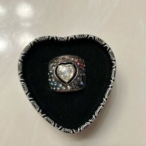 Brighton ecstatic heart ring